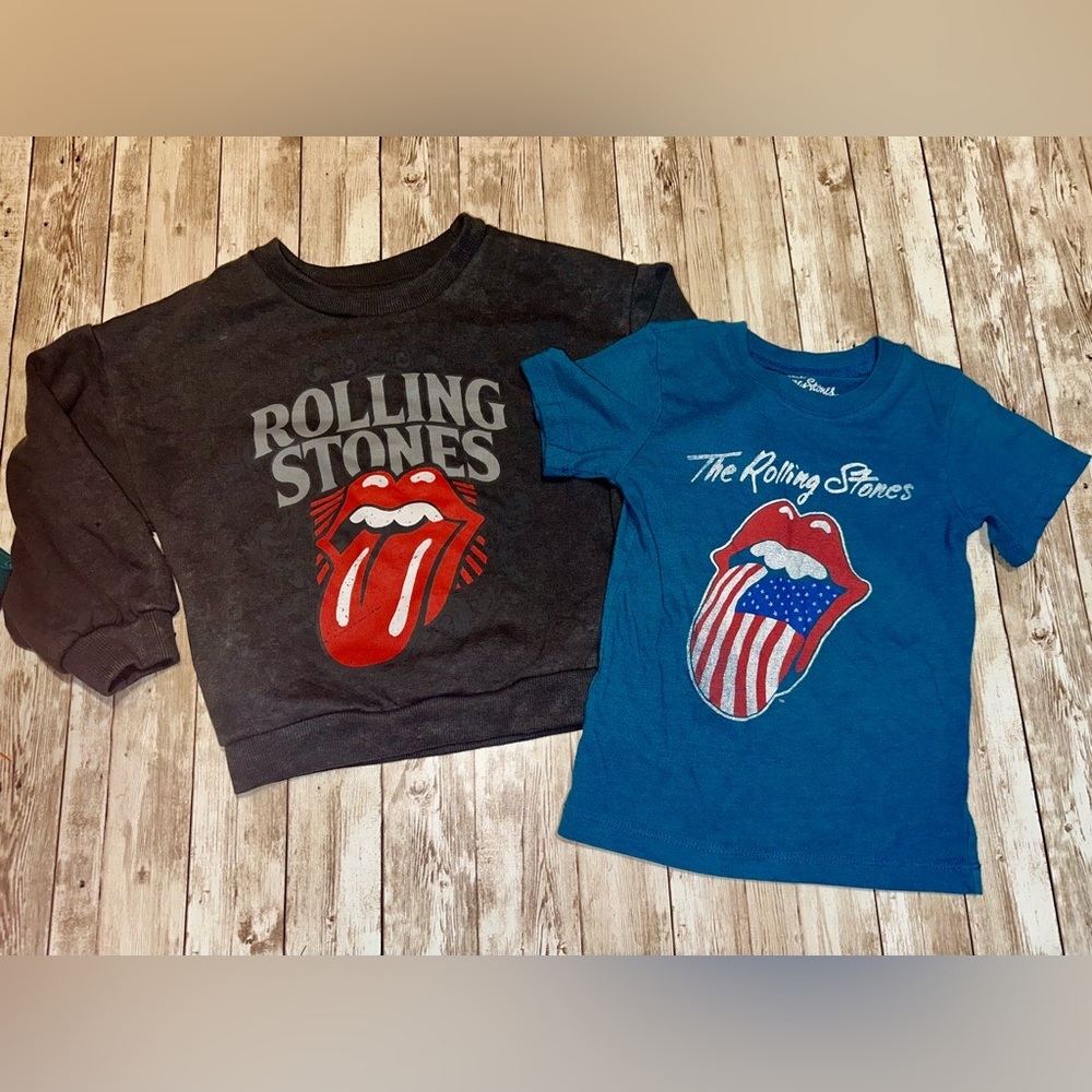 The Rolling Stones Toddler Top Lot - 3T